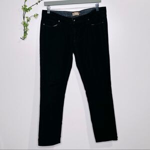 Paige Skyline Ankle Peg Jeans Black Wash
